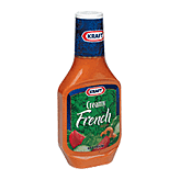 Kraft Salad Dressing Dressing Creamy French Left Picture